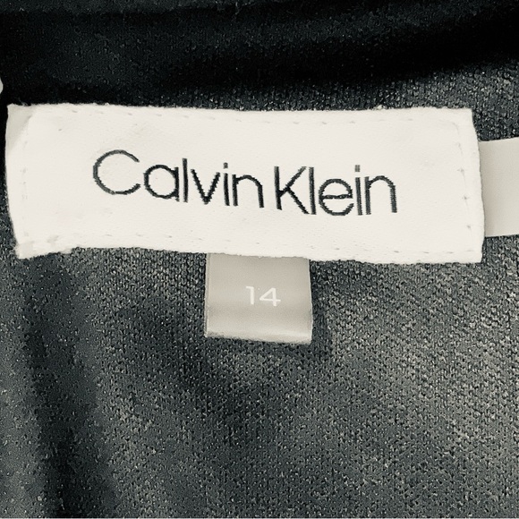 Calvin Klein Sleeveless Tie Waist Wide-Leg Jumpsuit, NWOT - Picture 3 of 3